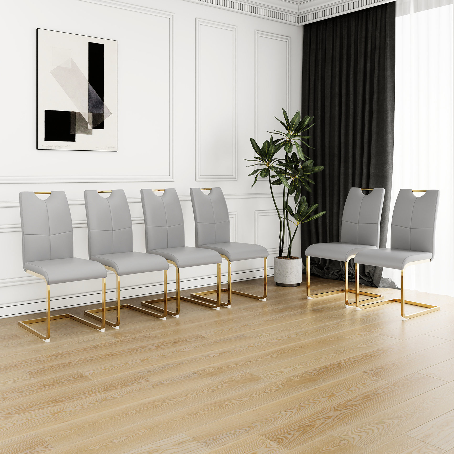PU Material Seat - Waist - hugging Design - Bedroom Furniture ...