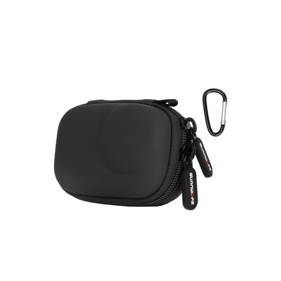 PU Portable Mini Carrying Bag for DJI OSMO ACTION 6,Hard Shell Travel Storage Case, Dustproof Dirtproof Hard Shell Camera Case with Hook for Action 6 Camera