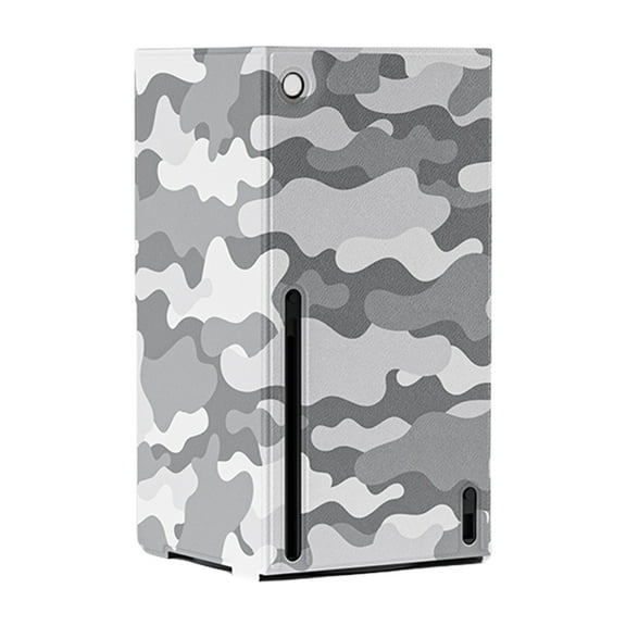 PU Protective Shell Dustproof Case Cover for XBOX Series (Grey Camouflage)