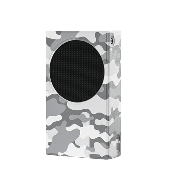 PU Protective Shell Dustproof Case Cover for XBOX Series S (Grey Camouflage)