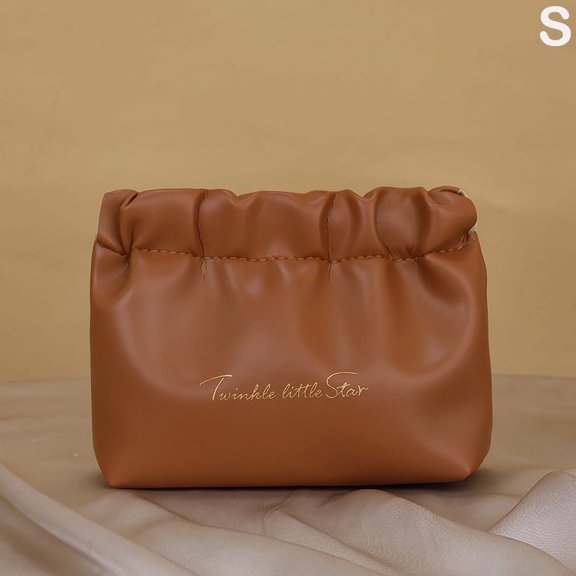 PU Simple Mini Lipstick Makeup Storage Bag Woman Key Jewelry Digital Organizer Portable Pouch Ladies Small Cosmetic Bags