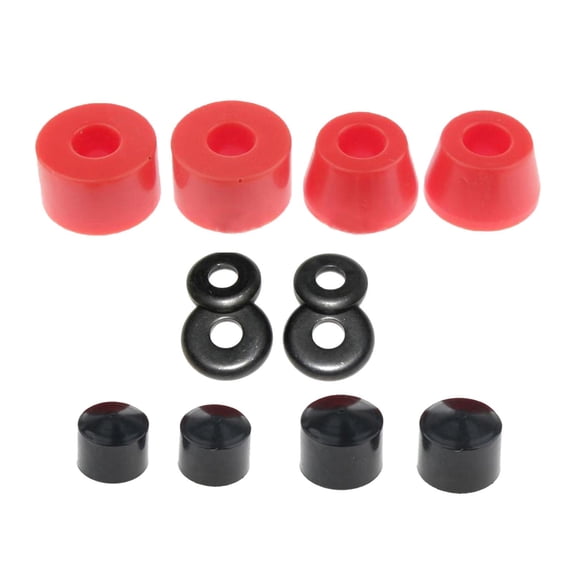 PU Skateboard Bushing Replacement Spare Parts Nuts Truck Skateboard Red