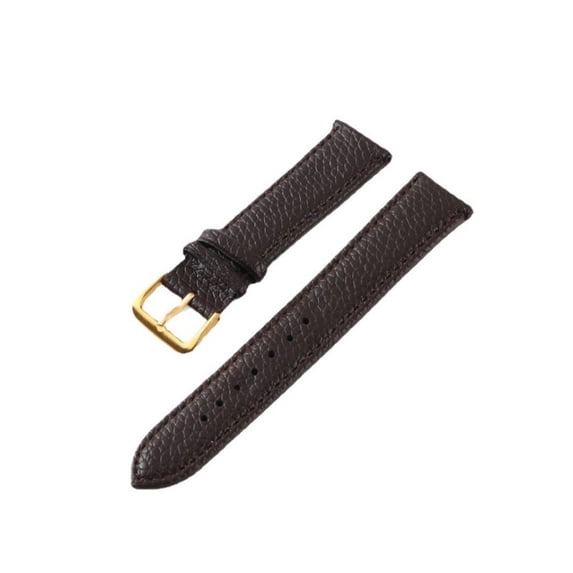 PU Soft Leather Wrist Watch Band Strap Replacement for Women&Men(Coffee, 12-22mm, A45)