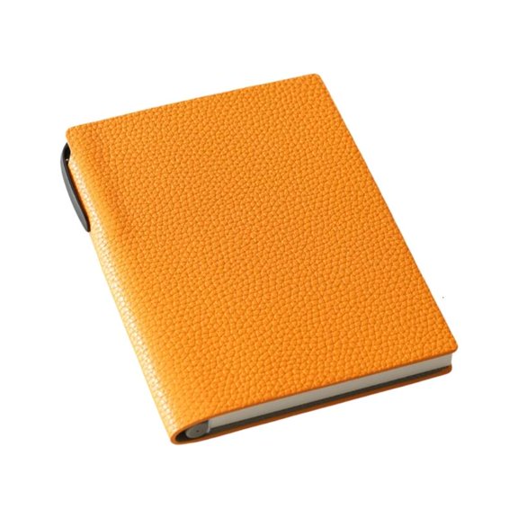 PU Softcover Notebook With 90 Sheets Lined Pocket Size Journal Flexible Ribbon Bookmarks For Meetings Daily Planning And Journaling Sketching