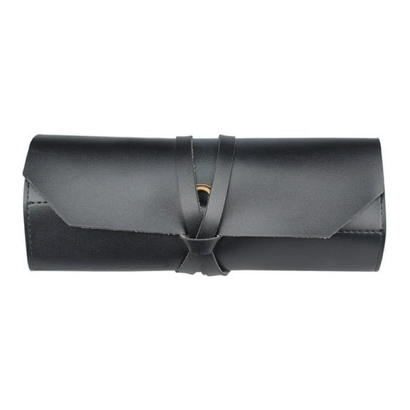 PU Tool Roll Up Pouch PU Tool Wrench Roll Chisel Bag Portable Carry Pouch Workshop Storage Woodworking Tool