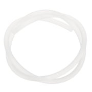 PU Transmission Round Belt, 10mm Dia 3.3ft 1 Meter Length High Performance Polyurethane Belt Antistatic for Conveyor Bonding Machine Rough Surface, Transparent
