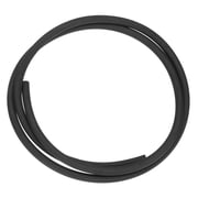 PU Transmission Round Belt, 8mm Dia 3.3ft 1 Meter Length High Performance Polyurethane Belt Antistatic for Conveyor Bonding Machine Rough Surface, Black