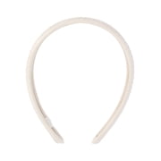 Women's Woven Faux Leather Headband