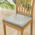 thumbnail image 1 of PU Waterproof Leather Square Pad Sets Of Stretch Chairs, 1 of 10