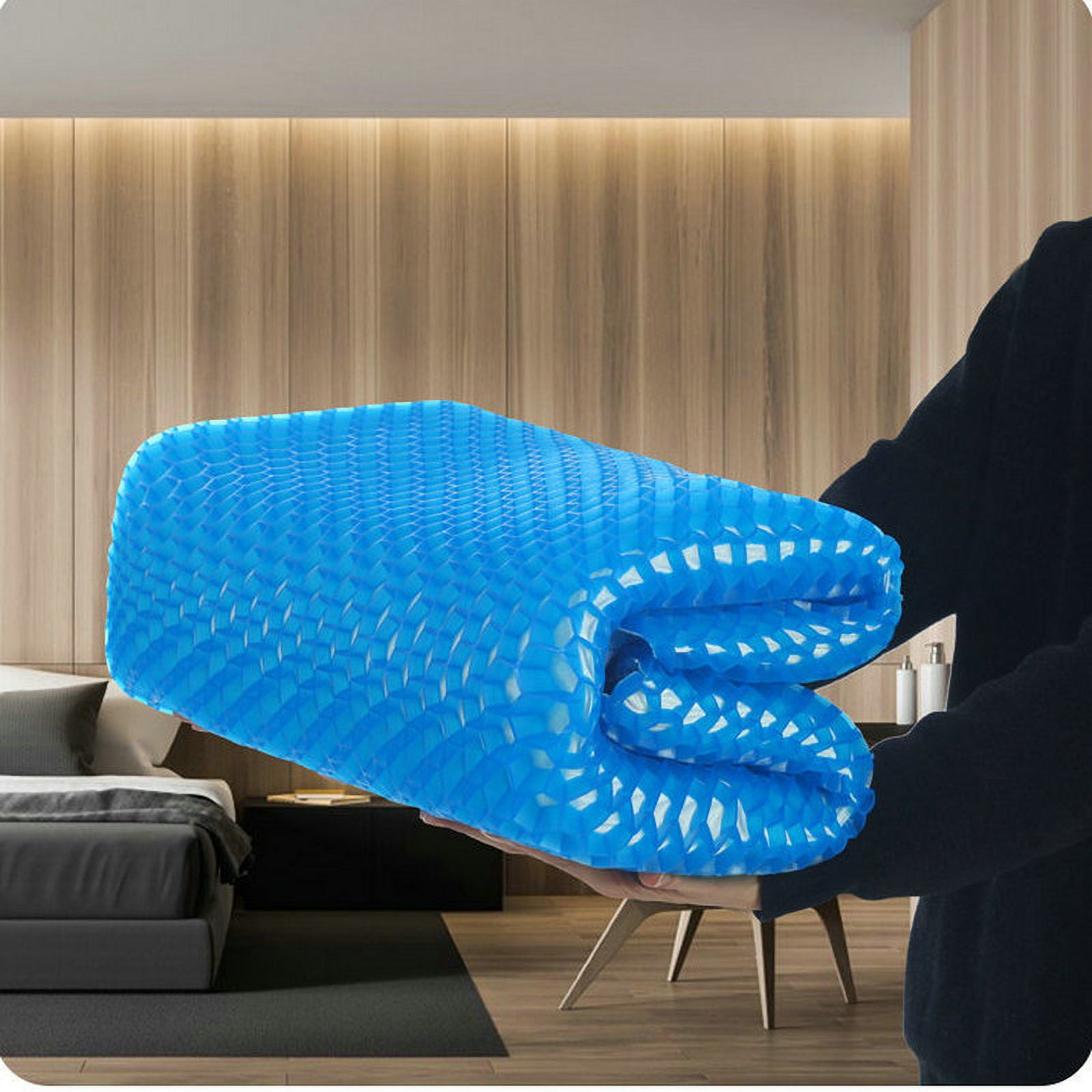 PU cool gel mattress winter and summer dualuse gel memory foam