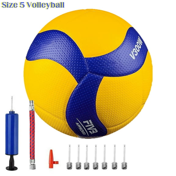 PU leather Ball Size 5 Volleyball Contest Soft Touch Indoor Outdoor Sport Gym Training Accessories for Adult Children MVA300