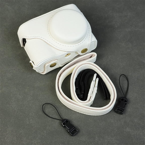 PU leather, camera bag, protective bag, case, protective cover, strap, for Panasonic Lumix ZS99 TZ99