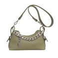 thumbnail image 1 of PU leather mini shoulder bag, women's mobile wallet, suitable for daily dating.-green, 1 of 5