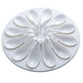 thumbnail image 1 of HONMEET White Round Ceramic Serving Plates Set for Parties, Celebrations, Banquets, and Daily Dining Use, 1 of 8