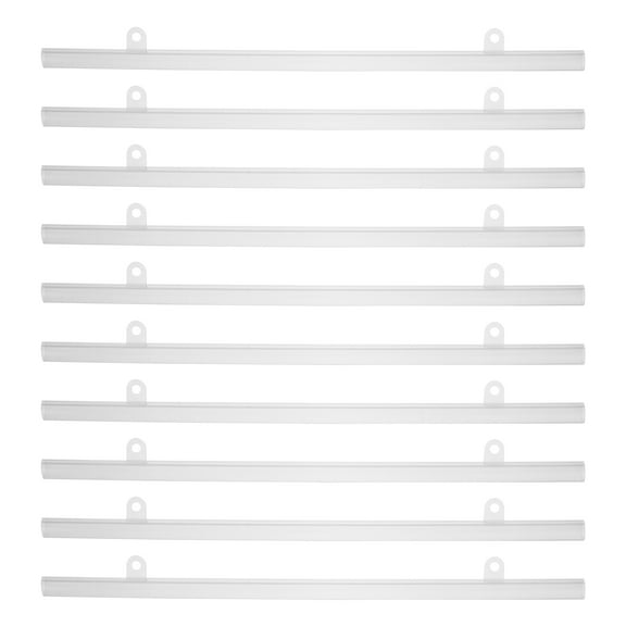PUBERT 10pcs Poster Hanger Frame Hanging Rails For Posters Signs Maps Picture Poster Holder Plastic Tapestry Banner Art Wall Display