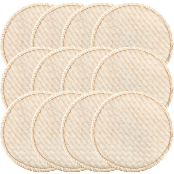 PUBERT 12Pcs Nursing Pads Washable Breast Pads Anti-galactorrhea Pads for Women