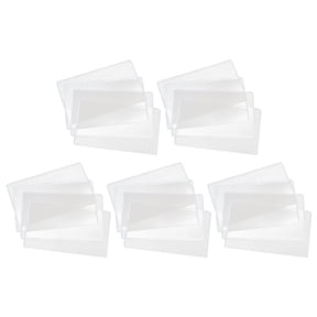 HONMEET Protective Banknote Pouches 20 Pieces High-Grade Material Currency Storage Sleeves