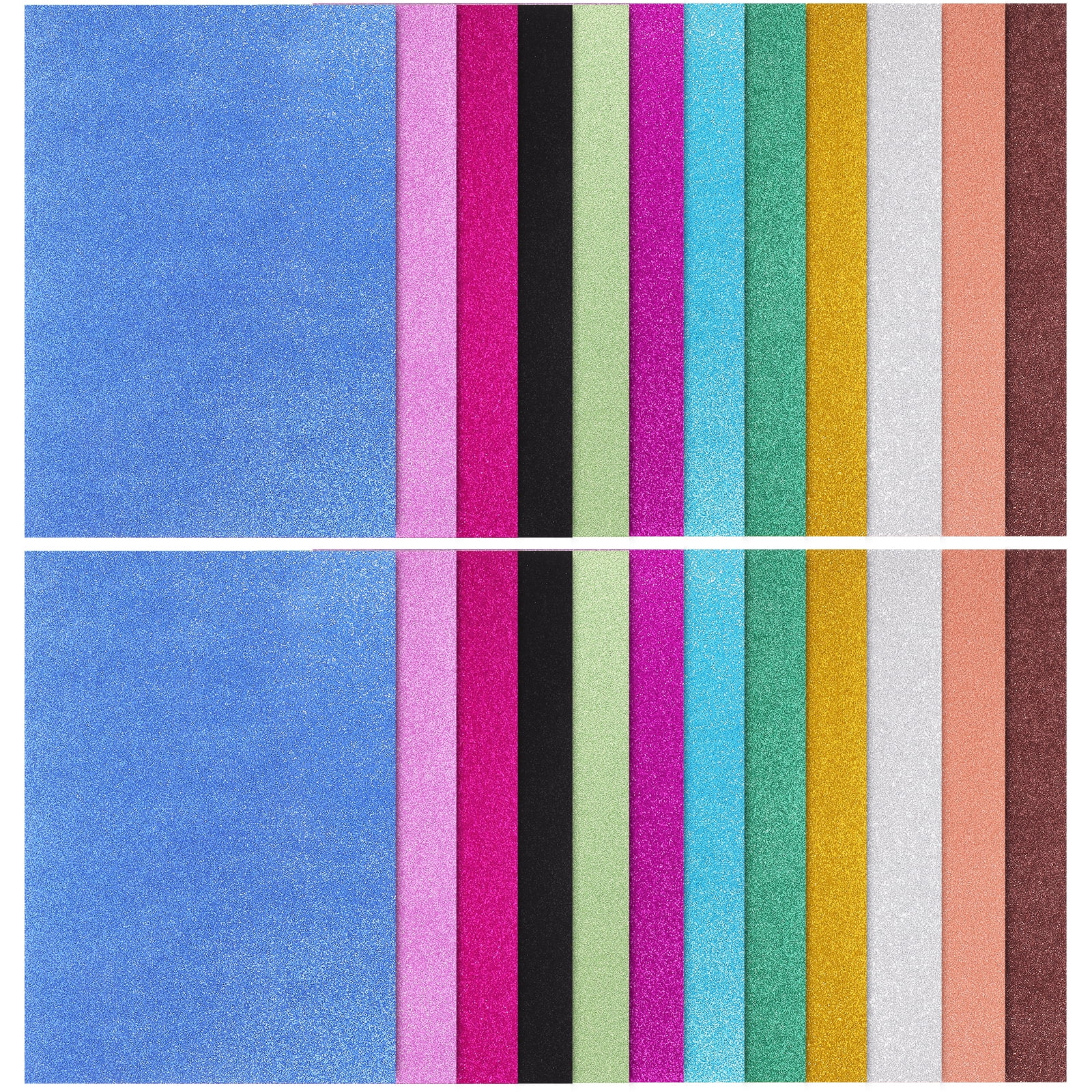 HONMEET Card Stock Paper Assorted Colors 26 Sheets Handicrafts Photo ...
