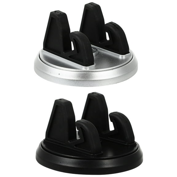 HONMEET 2-Pack Car Cell Phone Holder with 360 Degree Rotation, Adjustable Stand for Cars and Trucks, Assorted Colors