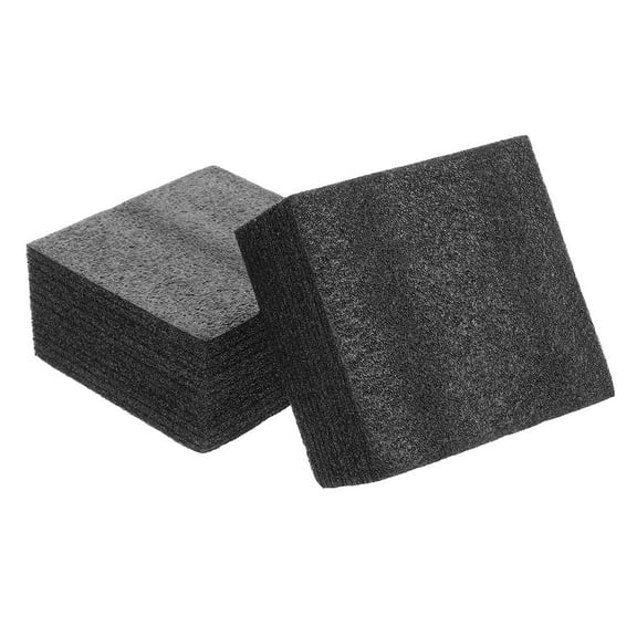 HONMEET 2pcs Black Floral Foam Blocks for Flower Arrangements, Planter Inserts, Craft Projects, Florist Essential Supplies