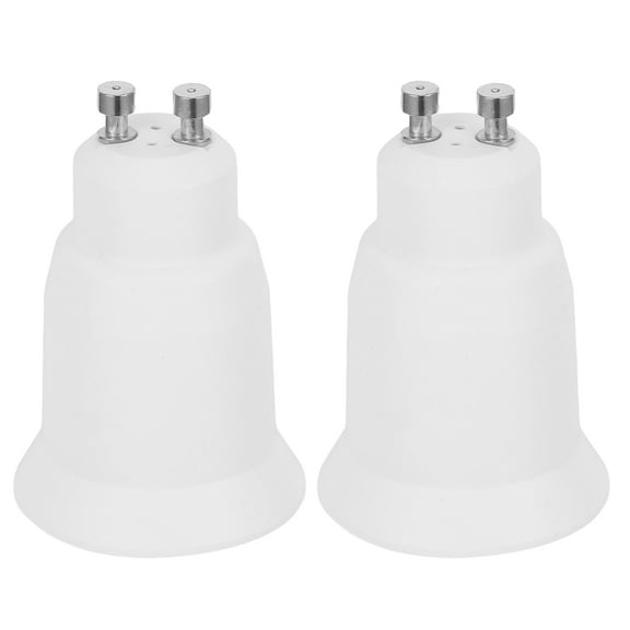 HONMEET Ceramic Light Bulb Holder Adapter High Hardness Converter Fitting 2 Pieces for Secure Lighting Connection