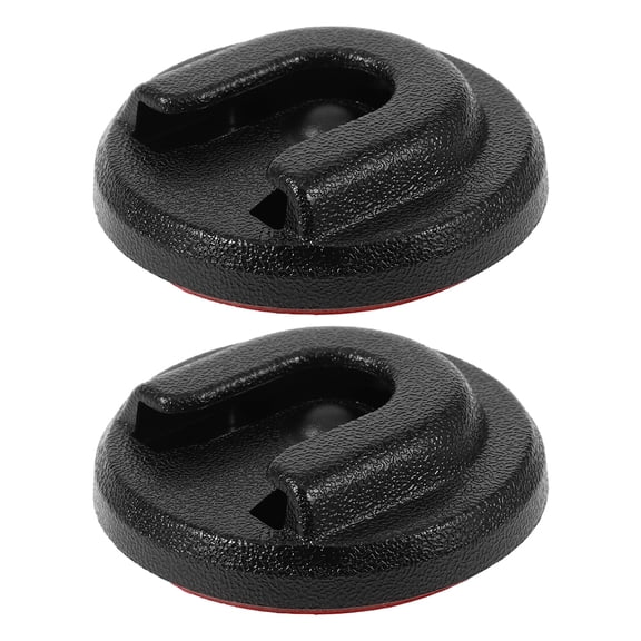 HONMEET 2pcs CB Radio Mic Holder Clip for Motorcycle and Car Owners