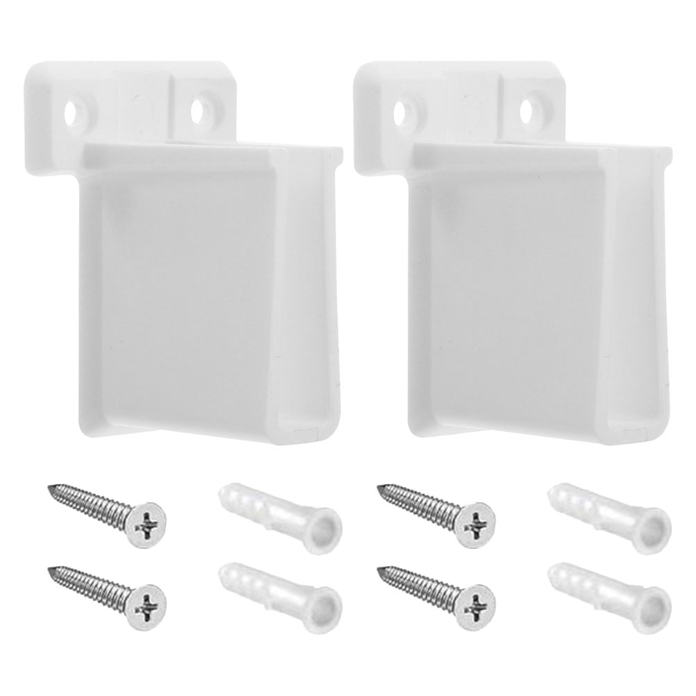 PUBERT 2pcs Rv Window Rod Plastic Holder Set Drapery Rod Holders For ...