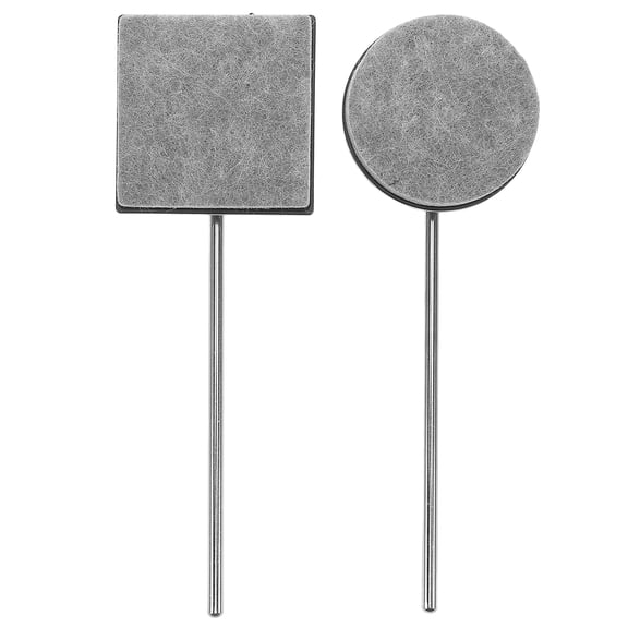 HONMEET Kick Drum Pedal Beater with Stainless Steel Shaft and Felt and Performance
