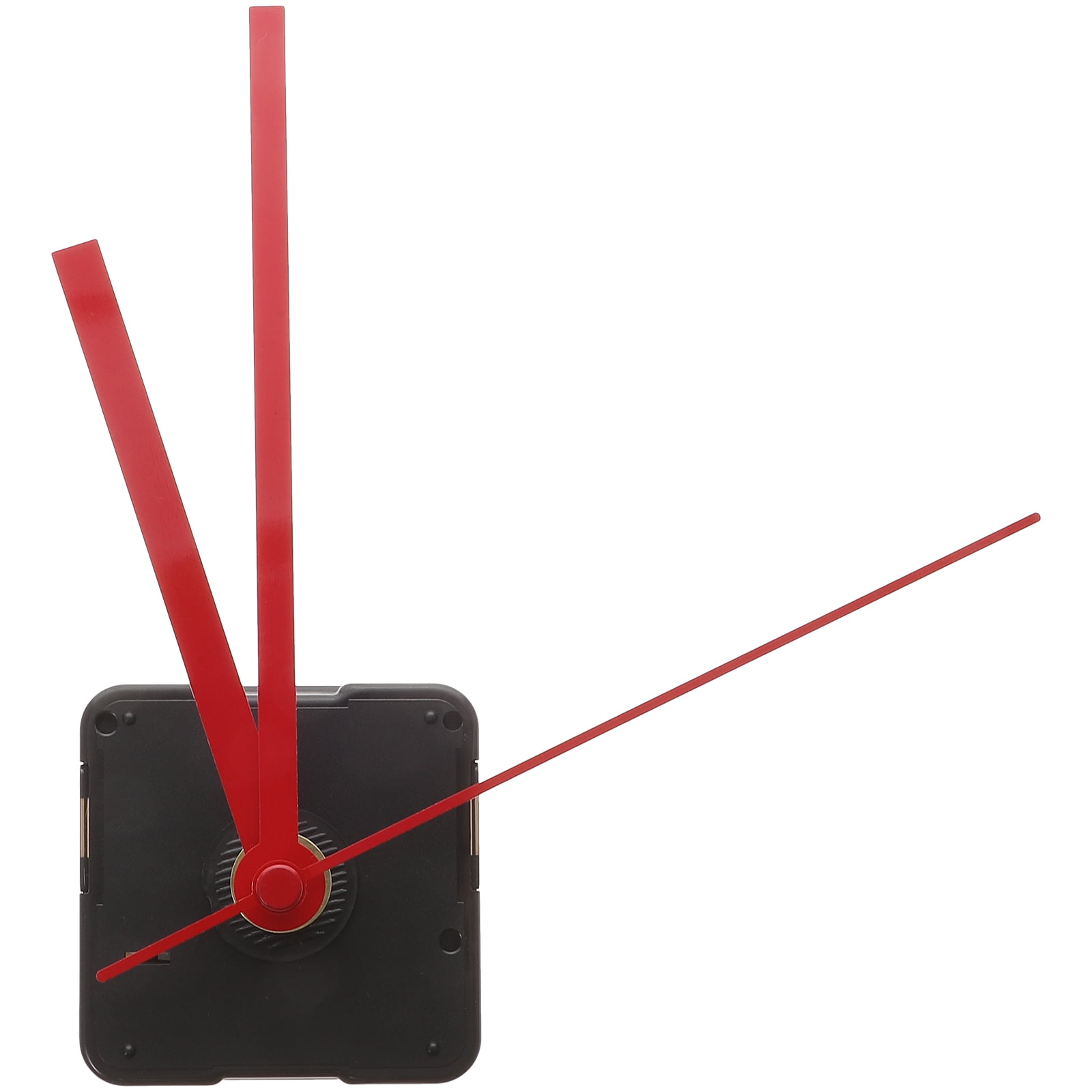 HONMEET Diy Clock Works Battery Operated Silent Red Straight Hands ...
