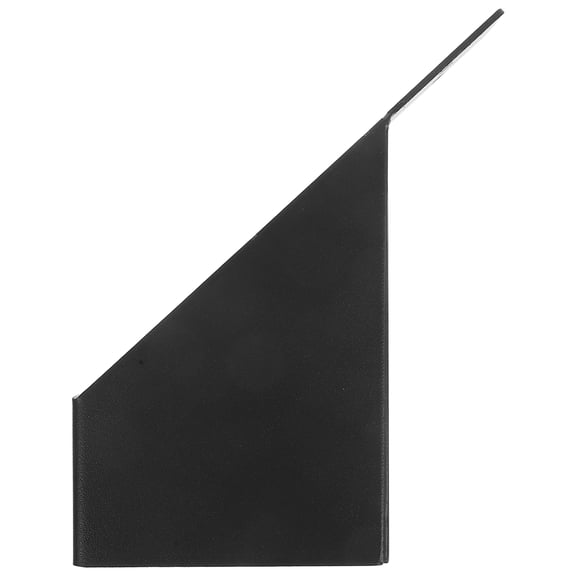 HONMEET Black Metal 45-Degree Angle Bracket Support for Pergolas Patios, Heavy Duty Iron Corner Brace