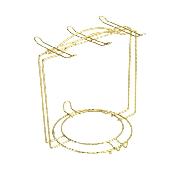 HONMEET Golden Mug Tree Drying Rack Teacup Holder Kitchen Cup Organizer Stand and Stylish