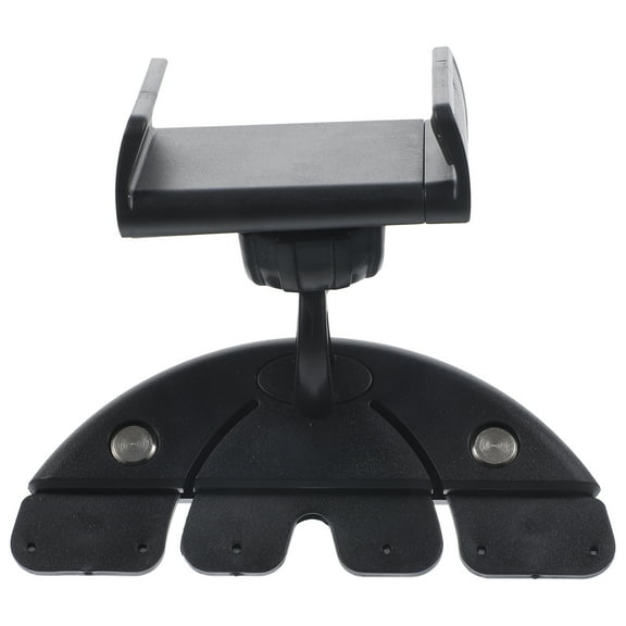 HONMEET 360° Rotating Car Mount CD Socket Holder in Black, Easy Installation, Stable Design for Vehicle Use and Secure Grip