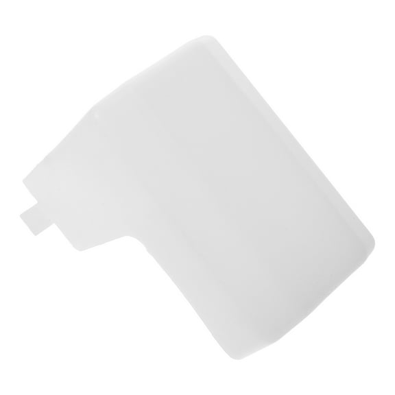 HONMEET White Plastic Range Hood Light Cover for Kitchen Ventilation Fan Replacement 1 Set 4.5x3.5x2.9 Inches