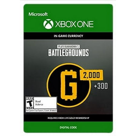 PUBG 2,300 G-Coins - Xbox One Digital