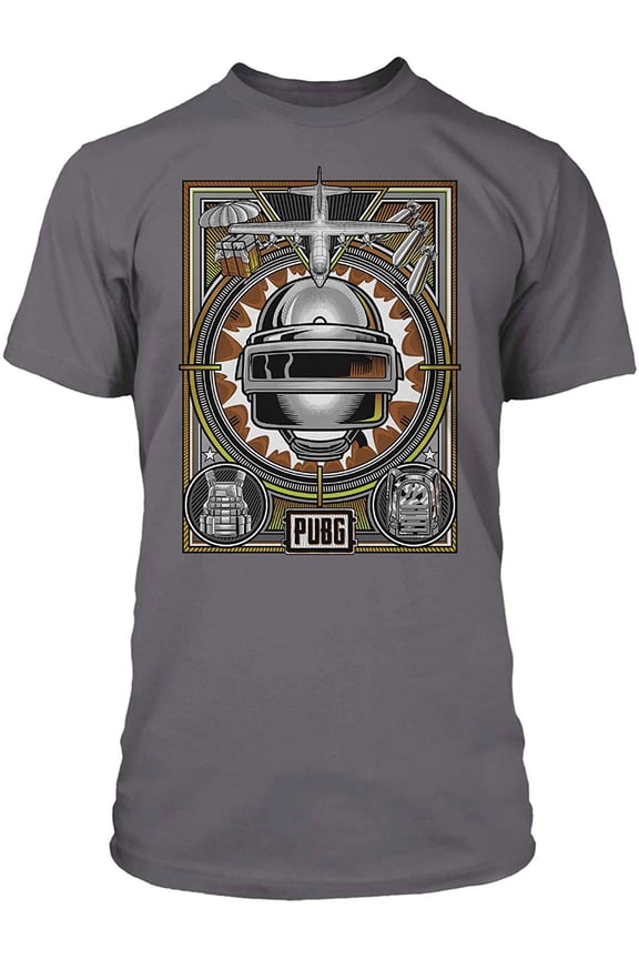 PUBG Drop Zone Gamer Adult T-Shirt