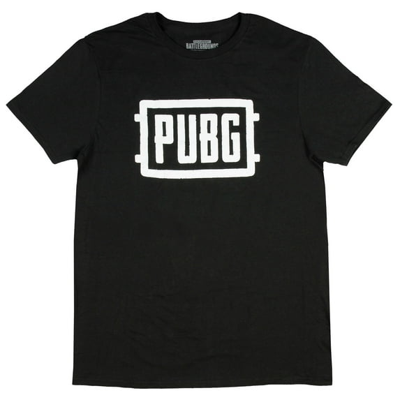 PUBG Men's Playerunknown's Battlegrounds Logo Video Game T-Shirt (Medium)