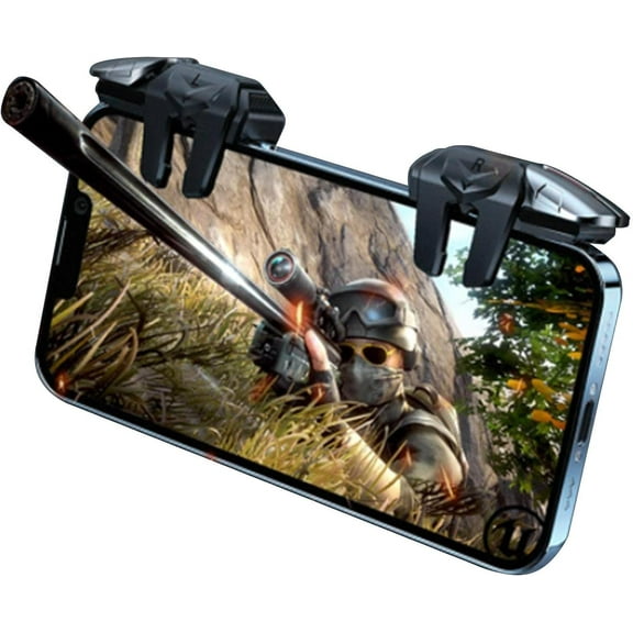 PUBG Mobile Game Controller Trigger | Six-Finger Linkage PUBG Artifact Game Handle - Easy to Use Mobile Game Physical Mechanical Button