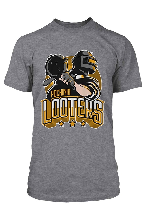 PUBG Pochinki Looters Sports Team Adult T-Shirt