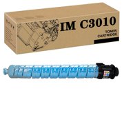 PuCio 842550 842551 842552 842553 High Capacity Toner Cartridge Compatible for Ricoh IMC3010 IMC3510 Printers Cyan*1