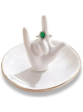 PUDDING CABIN Cactus Ring Holder for Jewelry Green Aesthetic Decor, Cactus  Gifts for Women Mom Her Girls Friends Sister Birthday Wedding Mothers Day
