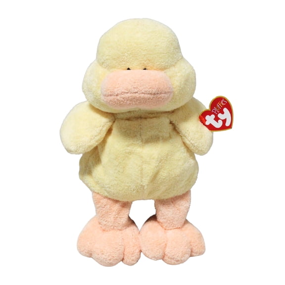 Ty Pluffies - Puddles the Yellow Duck - Stuffed Animal