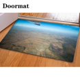 thumbnail image 1 of PUDMAD Aerial View Country in Venezuela 3 Piece Bathroom Rugs Set Bath Rug Contour Mat and Toilet Lid Cover, 1 of 2