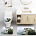 thumbnail image 1 of PUDMAD Beauty in Nature 3 Piece Bathroom Rugs Set Bath Rug Contour Mat and Toilet Lid Cover, 1 of 2