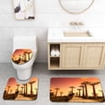 thumbnail image 1 of PUDMAD Boabab Alley Sunset 3 Piece Bathroom Rugs Set Bath Rug Contour Mat and Toilet Lid Cover, 1 of 2