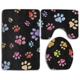 thumbnail image 1 of PUDMAD Boykin Spaniel Christmas Dog 3 Piece Bathroom Rugs Set Bath Rug Contour Mat and Toilet Lid Cover, 1 of 2