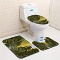 thumbnail image 1 of PUDMAD Cascade Mountain Stream 3 Piece Bathroom Rugs Set Bath Rug Contour Mat and Toilet Lid Cover, 1 of 2