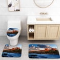 thumbnail image 1 of PUDMAD Cathedral Rock Near Sedona 3 Piece Bathroom Rugs Set Bath Rug Contour Mat and Toilet Lid Cover, 1 of 2