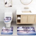 thumbnail image 1 of PUDMAD Cherry Blossoms Frame Washington Monument and Jefferson Memorial XXXL 3 Piece Bathroom Rugs Set Bath Rug Contour Mat and Toilet Lid Cover, 1 of 2