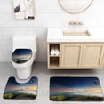 thumbnail image 1 of PUDMAD DOI Inthanon National Park 3 Piece Bathroom Rugs Set Bath Rug Contour Mat and Toilet Lid Cover, 1 of 2