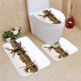 thumbnail image 1 of PUDMAD Dead Trees Igarap Amazon River 3 Piece Bathroom Rugs Set Bath Rug Contour Mat and Toilet Lid Cover, 1 of 2